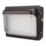 CWPS SLIM WALL PACK - WALL PACKS - 20W/30W/40W - 3000K/4000K/5000K - 120-347V - BRONZE - DLC PREMIUM S-QHZIPG