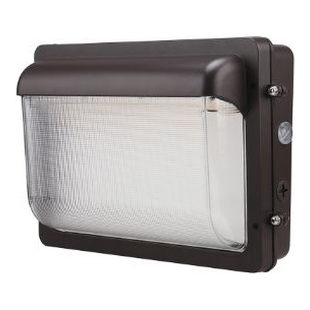 CWPS SLIM WALL PACK - WALL PACKS - 20W/30W/40W - 3000K/4000K/5000K - 120-347V - BRONZE - DLC PREMIUM S-QHZIPG