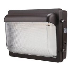 APPLIQUE MURALE LED MINCE CWPS 40W/60W/80W 3CCT 120-347V BRONZE CSC LED
