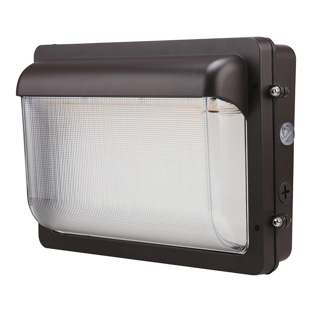 CWPS SLIM WALL PACK, WALL PACKS, 40W/60W/80W, 3000K/4000K/5000K, 120-347V, BRONZE, DLC PREMIUM S-CEQMF0