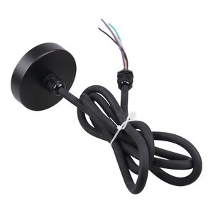 CYL CYLINDER LIGHT - CYLINDERS - ACCESSORIES - PENDANT MOUNT (8FT CABLE) - CYL-S-KIT-BK