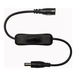 DC ADAPTER ON/OFF SWITCH FOR SINGLE COLOR LED STRIP