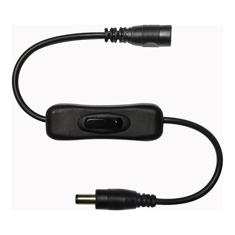 DC ADAPTER ON/OFF SWITCH FOR SINGLE COLOR LED STRIP