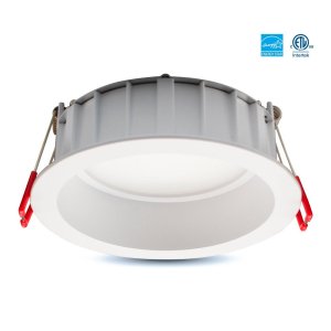 LUMINAIRE LED ENCASTRÉ MINCE PROFOND 4 PO 5CCT (2700K - 3000K - 3500K - 4000K - 5000K) 12W - 750LM - 120V - IP44