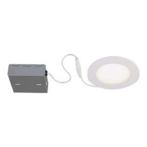 4" 11W 4CCT Select 2700-3000-4000-5000K Auto LED Recessed Light Matte White