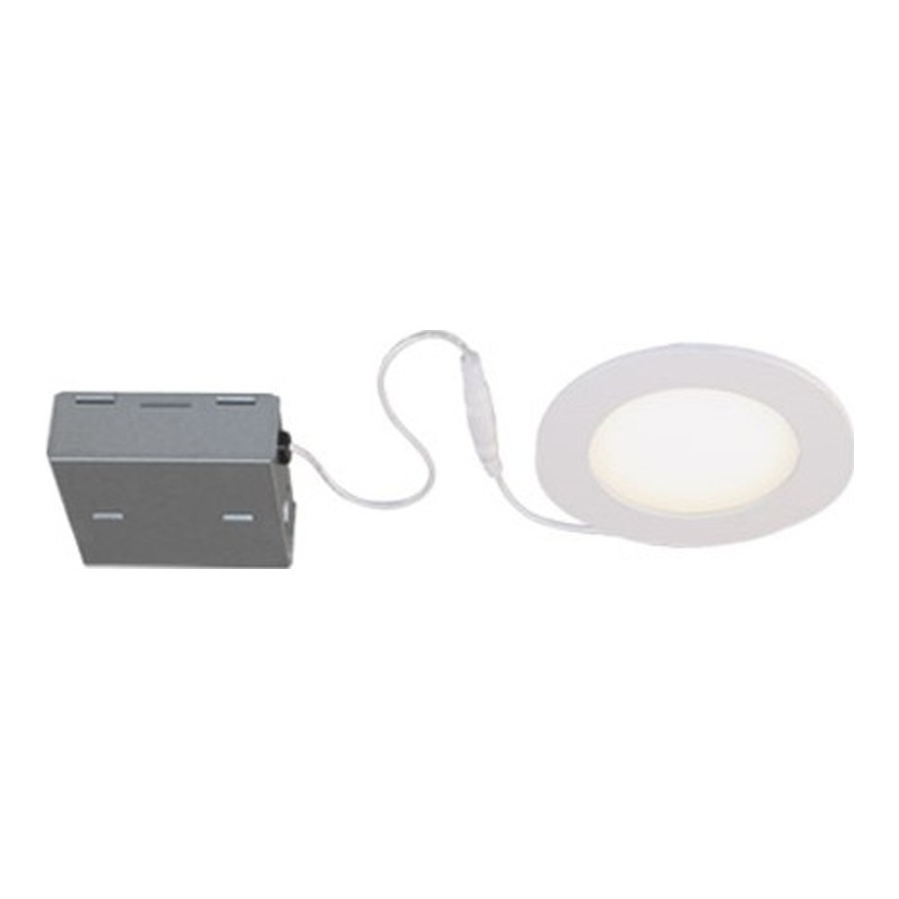 4-pack 4" LED Recessed Light 11W 4CCT Select 2700-3000-4000-5000K Auto Matte White
