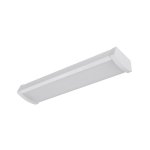 LED WRAPAROUND LIGHT FIXTURE 20W 2' 120V-347V (30K-35K-40K-50K)
