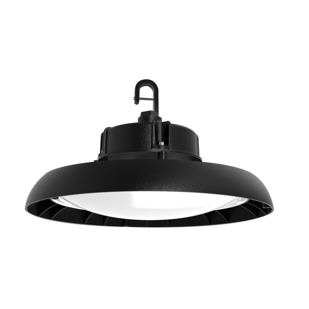 UFO highbay dome V2 100W 100-277V 50K black frost 120 deg. dim 0-10V