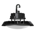 UFO HIGHBAY DOME V2 150-100-80W 120-347V 35-40-50K BLACK FROST 90 DEG. DIM 0-10V