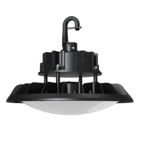 UFO HIGHBAY DOME V2 150-100-80W 120-347V 35-40-50K BLACK FROST 90 DEG. DIM 0-10V
