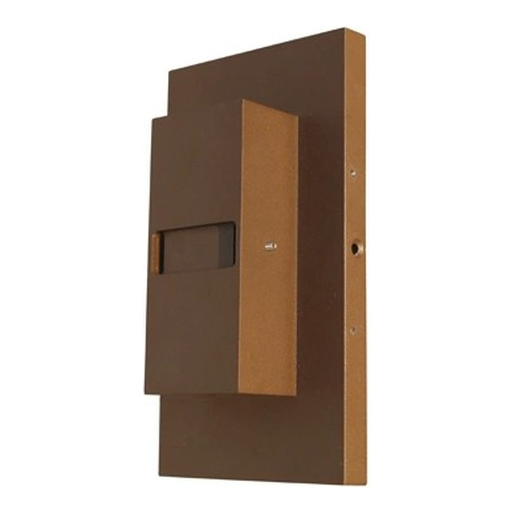DWS Decorative Wall Sconce - Wall Packs - 15W - 3000K - 120-277V - Bronze - 5 Year Warranty