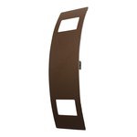 DWS DECORATIVE WALL SCONCE, WALL PACKS, ACCESSORIES, BRONZE COVER 1