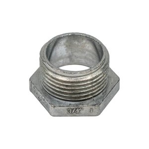 ZINC CONDUIT NIPPLE 3/4" - BAG OF 2