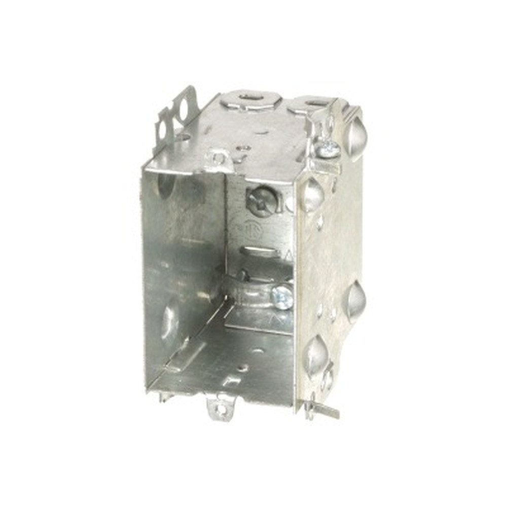 1004-LH - Gangable Box with NMD Clamp 15 cu.in