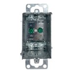 1104-LA - Gangable Box with Ears and Armored Cable Clamp 12.5 cu.in