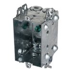 1104-LH - GANGABLE BOX WITH NMD CLAMP 12.5 CU.IN