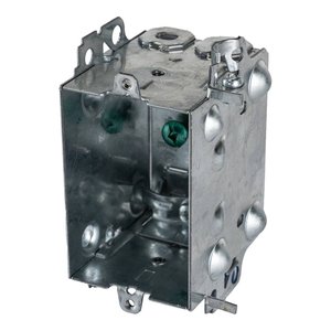 1104-LH - GANGABLE BOX WITH NMD CLAMP 12.5 CU.IN