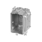 1304-LH - Gangable Bubble Box with NMD Clamps 15 cu.in