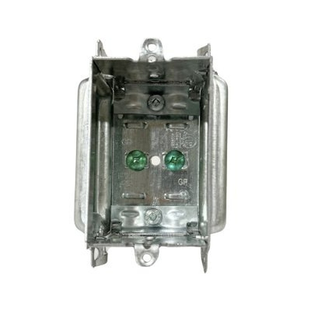 3104-LHA - Gangable Bubble Box with Armored Cable Clamps 16 cu.in