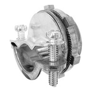 CI-806 - 3/4’’ METALLIC BOX CONNECTOR - 2 SCREWS FOR 3/4’’ KNOCKOUT