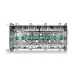 2104-LLE4 - 4 Gang Device Box with NMD Clamps 50 cu.in