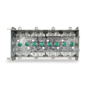 2304-LH - 2 1/2"Deep Box - 1 Gang w/Positioning Tabs & Clamps 50/box