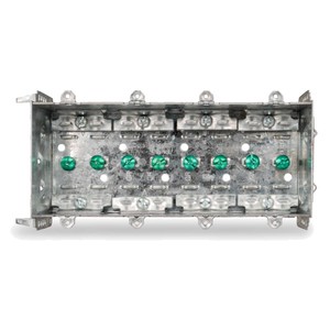 2304-LH-4 - 2 1/2" DEEP BOX - 4 GANG W/POSITIONING TABS & CLAMPS 10/BOX