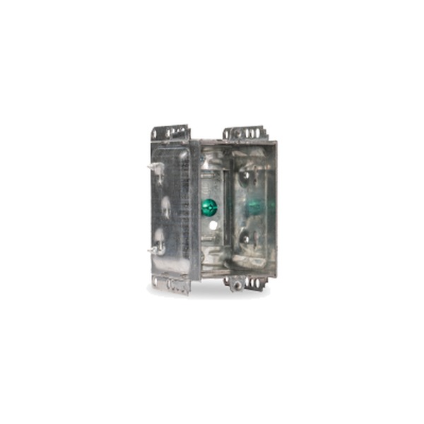 2304-LH - 2 1/2"DEEP BOX - 1 GANG W/POSITIONING TABS & CLAMPS 50/BOX
