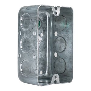 1110 - SURFACE MOUNT BOX WITH KNOCKOUTS 16.5 CU.IN