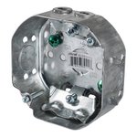 54151-L - OCTAGONAL BOX WITH NMD CLAMPS 15 CU.IN