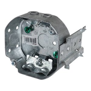 54151-LB - SIDE BRACKET MOUNT OCTAGONAL BOX WITH NMD CLAMP 15 CU.IN