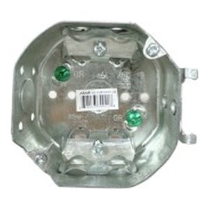 54151-LB - Side Bracket Mount Octagonal Box with NMD Clamp 15 cu.in