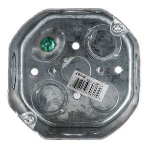 54171-K - OCTAGONAL BOX WITH KNOCKOUTS 21 CU.IN