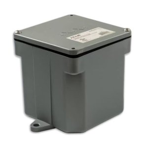 Weatherproof PVC Junction box - 4" x 4" x 4" - 62 cu.in
