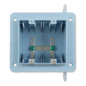 SLH-2 - 2 GANG NON-AIRTIGHT PLASTIC BOX 33 CU.IN.