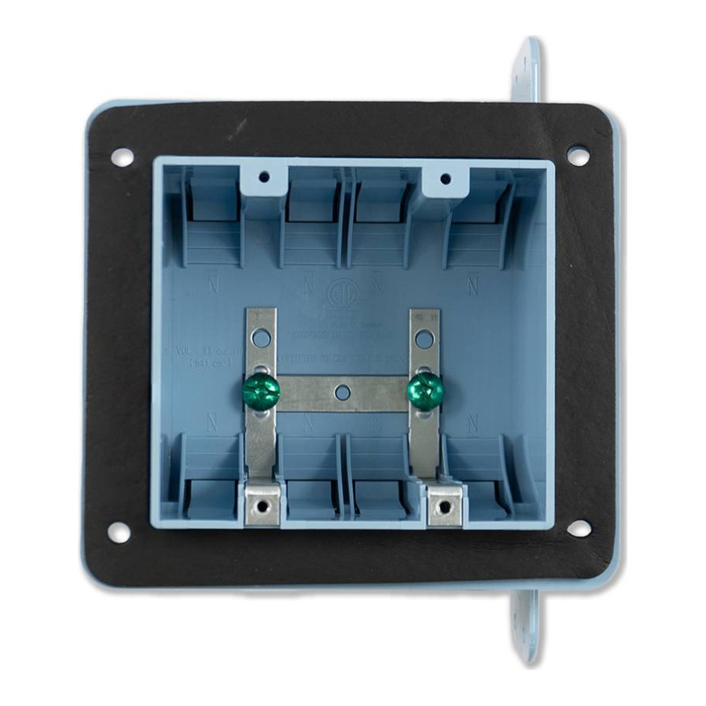 SLH-2A - 2 GANG PLASTIC AIRTIGHT BOX 33 CU.IN.