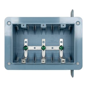 SLH-3 - 3 GANG PLASTIC NON-AIRTIGHT BOX 48 CU.IN.