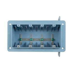 SLH-5 - 4 Gang Plastic Non-Airtight Box 67 cu.in.