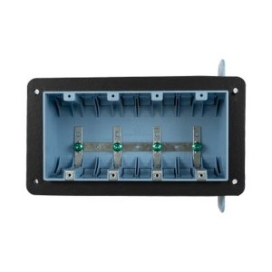 SLH-5A - 4 Gang Plastic Airtight Box 67 cu.in.