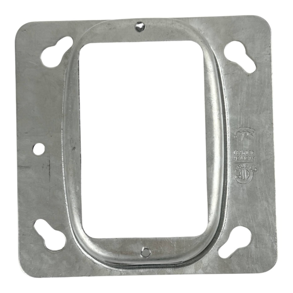 52C15 - 1 GANG 4’’ METALLIC BOX COVER WITH 7/8’’ RAISE