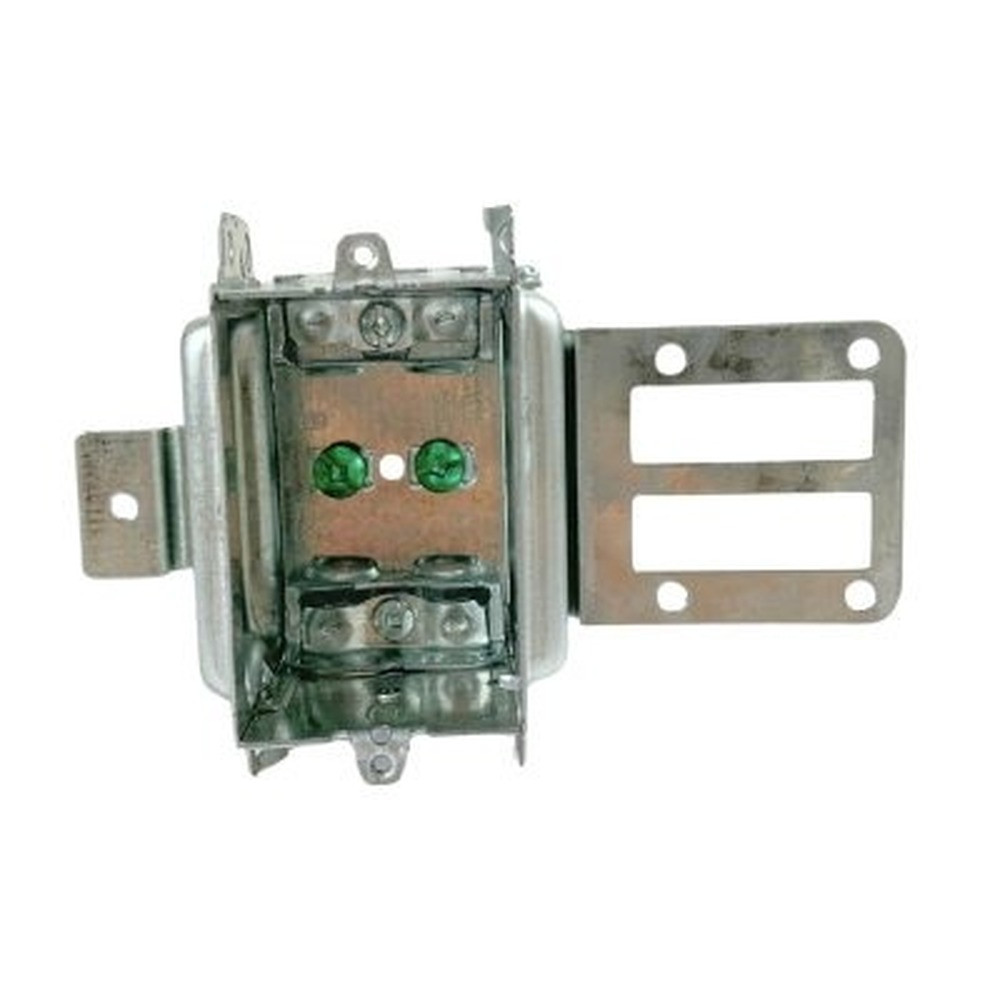 3104-LSSAX - Stud Mount Bubble Gangable Box with Armored Cable Clamp 16 cu.in