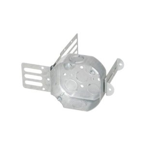 54151-KSSX - Steel Stud Mount Octagonal Box with Knockouts 15 cu.in