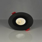 EDA-ECL - ENCASTRÉ ORIENTABLE 4" - 17W (1268LM) - IRC 90 - SÉLECTIONNABLE 2700-3000-3500-4000-5000K - GRADABLE 0-10V