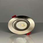 EDA-ECL - ENCASTRÉ ORIENTABLE 4" - 17W (1268LM) - IRC 90 - CCT SÉLECTIONNABLE 27-30-35-40-50K - GRADABLE 0-10V - 38