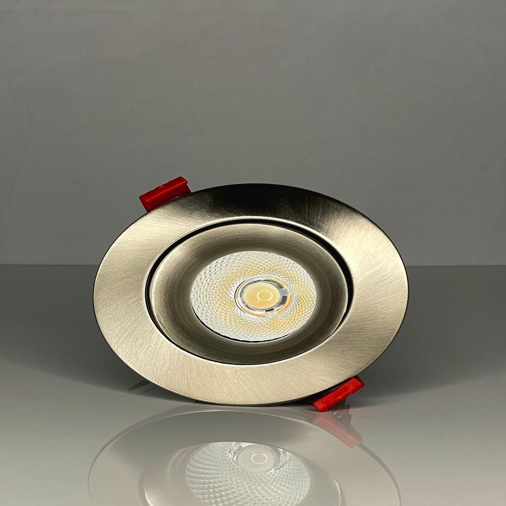 EDA-ECL - ENCASTRÉ ORIENTABLE 4" - 17W (1268LM) - IRC 90 - CCT SÉLECTIONNABLE 27-30-35-40-50K - GRADABLE 0-10V - 38