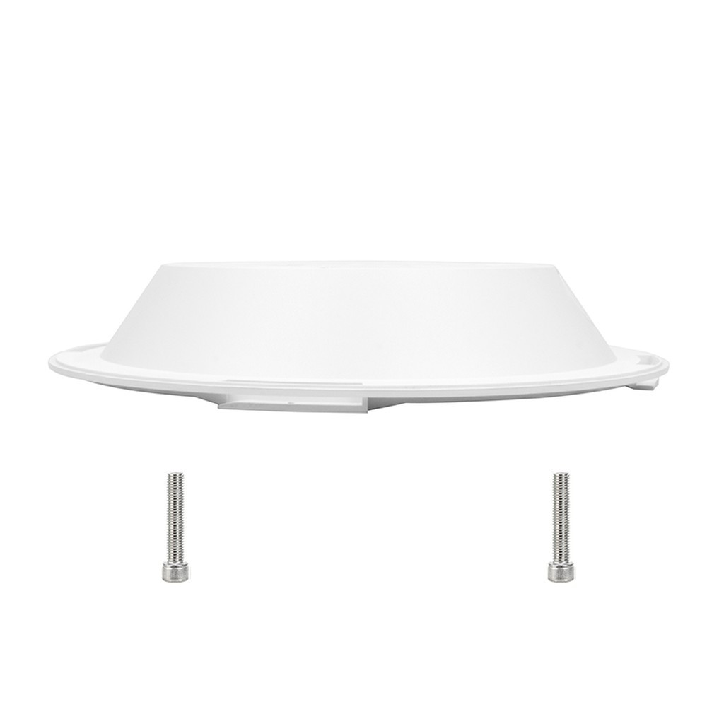 ENDURA 16" DIA. WHITE - SURFACE SEMI-FLUSH MTG. KIT.