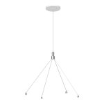 ENDURA TROUSSE DE MONTAGE EN SUSPENSION 24" DE DIAMÈTRE BLANC - CÂBLE AVIATION 1 - 2 M
