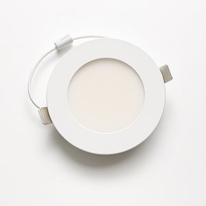 ENDURA 8" SLIM PANEL - 16W (1500LM) - SELECTABLE 5-CCT (27-30-35-40-50K) - 120-347V - WHITE - FT6 CABLE - 80CRI -