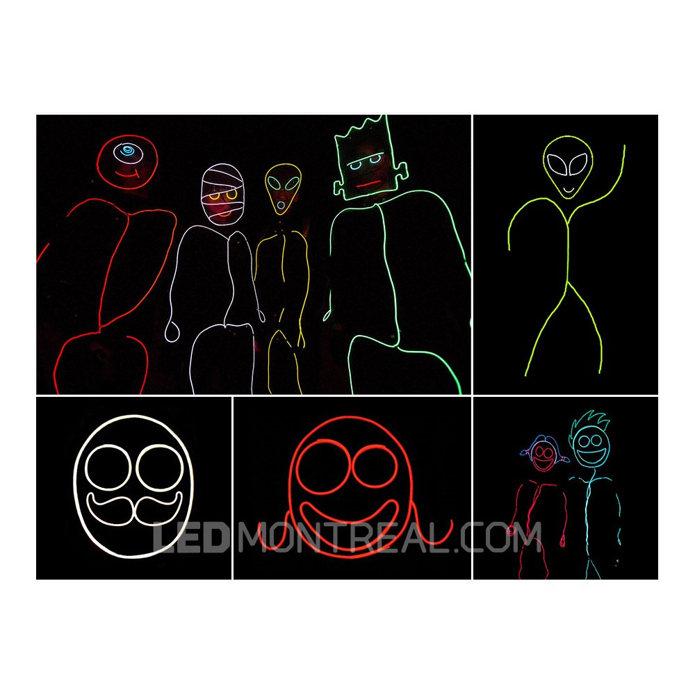 EL WIRE STICKMAN BUNDLE