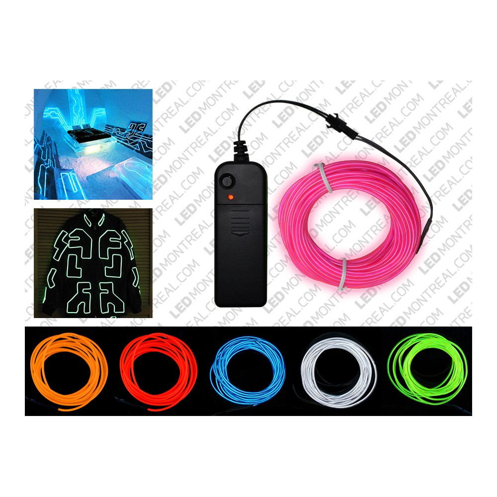 10M 2.3MM EL WIRE (ELECTRO LUMINESCENT WIRE)